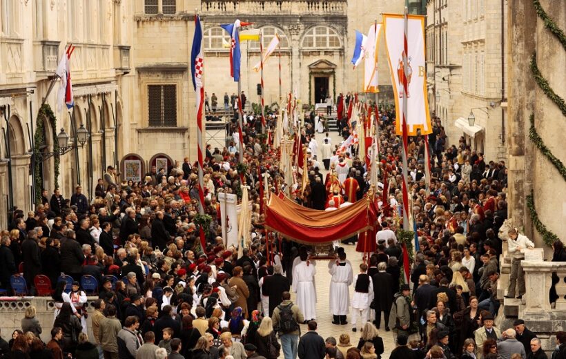 Feast of St Blaise in Dubrovnik